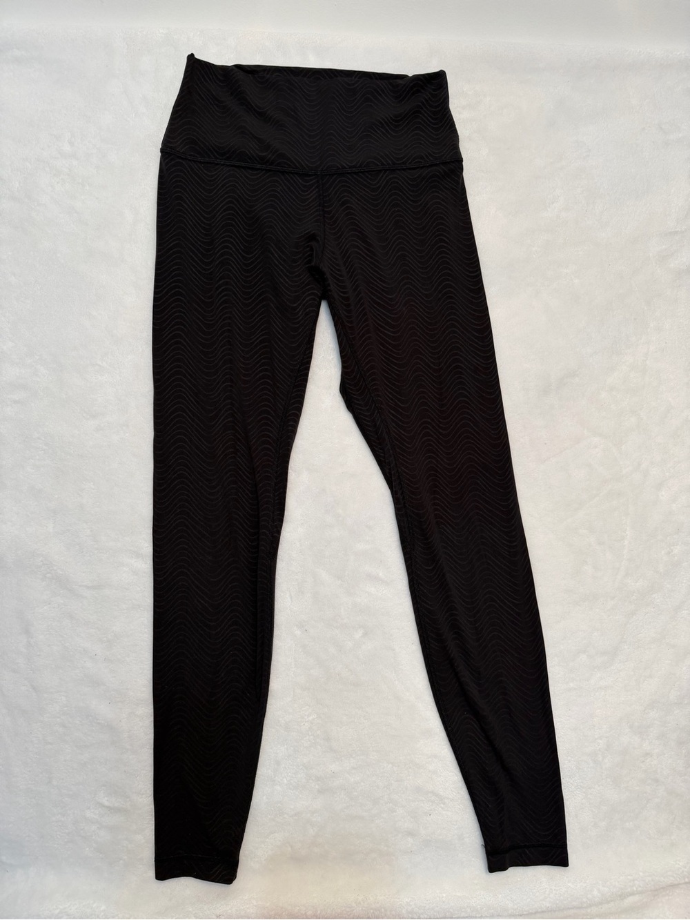 Lululemon Wunder Train High Rise Tight 25" *Warp Wave Black Size 8 - Picture 3 of 9